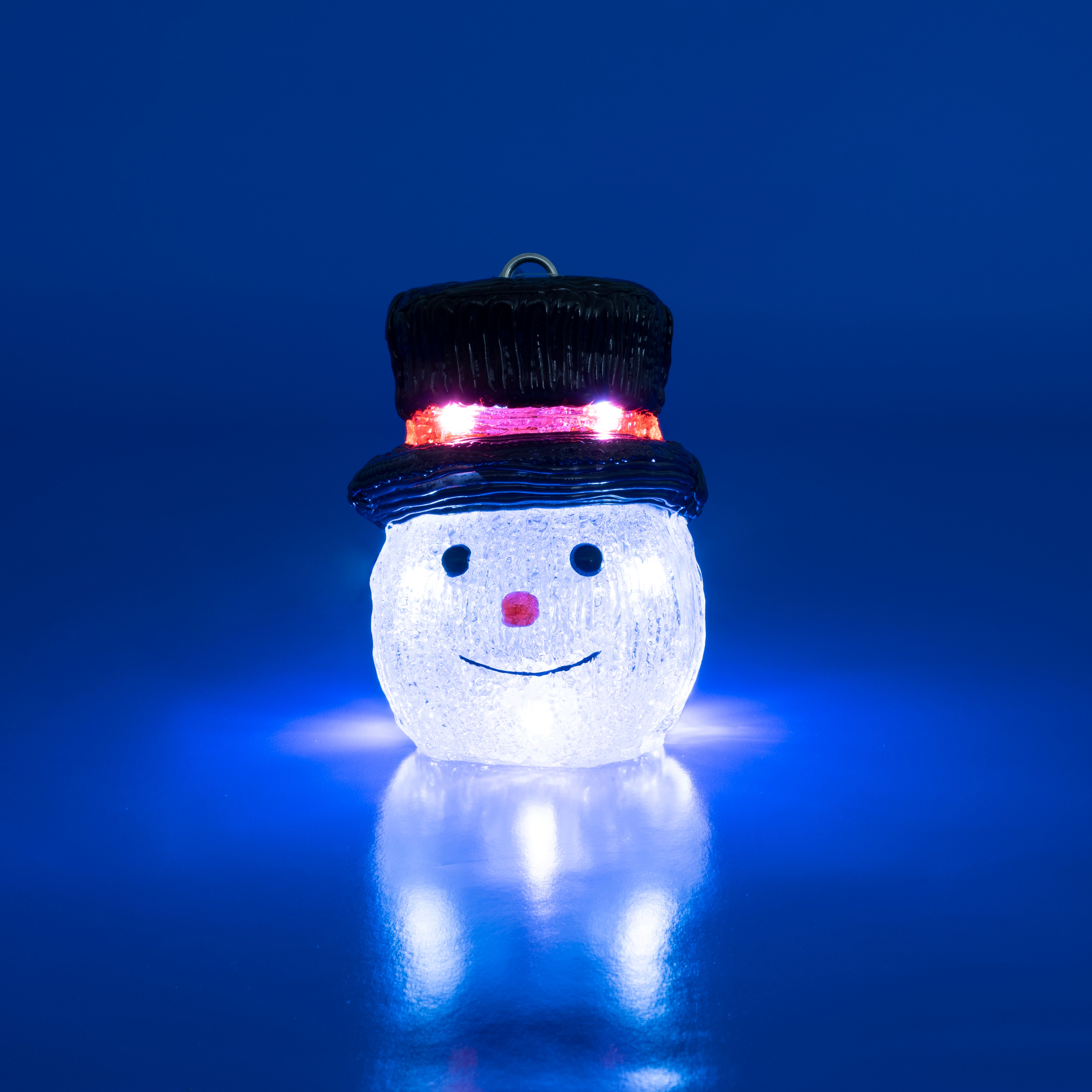 DICTROLUX - Personaggio Luminoso 10 Led Bianco Freddo h13 cm - Decorazione natalizia